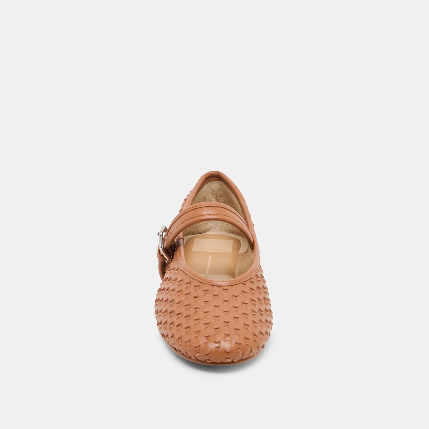Dolce Vita Roslyn Saddle Woven Leather Ballet Flats