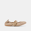 HERRINGBONE PRINTED SUEDE