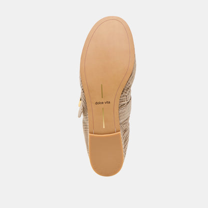 Dolce Vita Caely Herringbone Printed Suede Ballet Flats