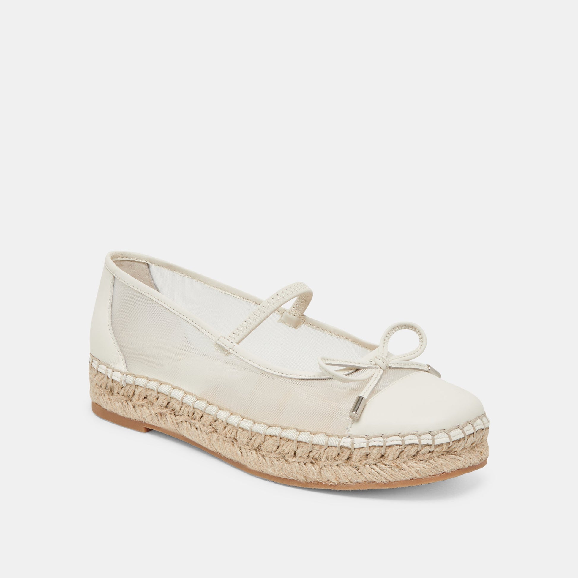 Dolce Vita CAMBRE BALLET FLATS WHITE MESH