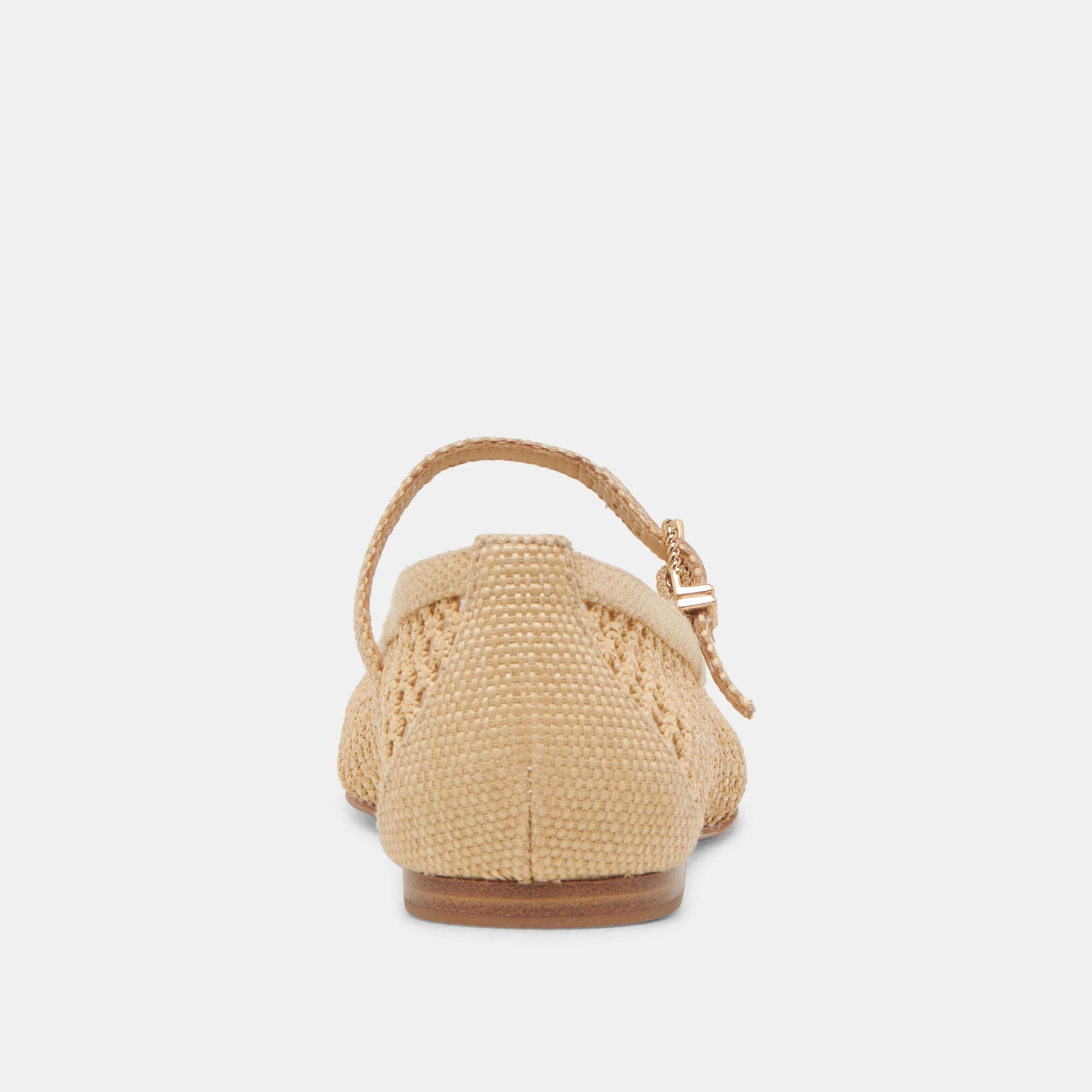 Dolce Vita Reyes Lt Natural Woven Raffia Ballet Flats