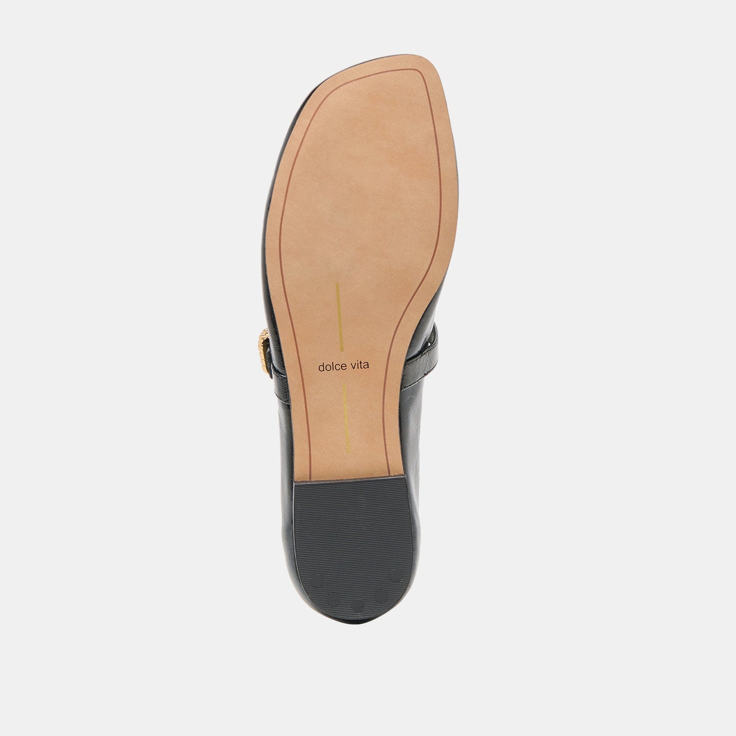 Dolce Vita Alizza Midnight Crinkle Patent Ballet Flats