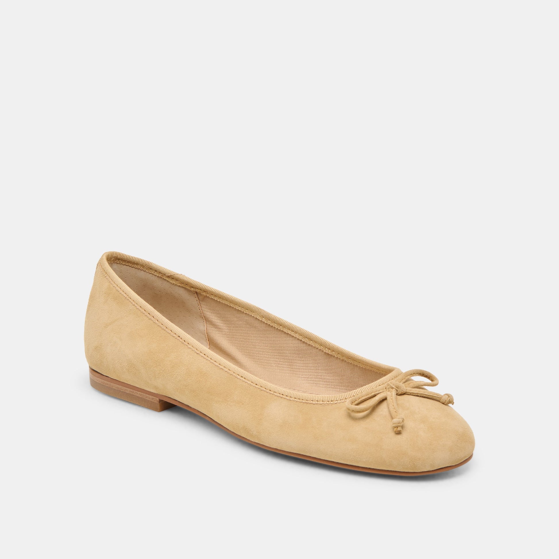 Dolce Vita Ritla Honey Suede Ballet Flats