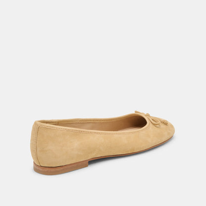 Dolce Vita Ritla Honey Suede Ballet Flats