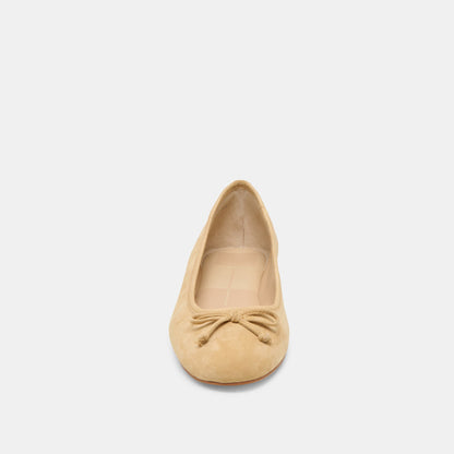 Dolce Vita Ritla Honey Suede Ballet Flats