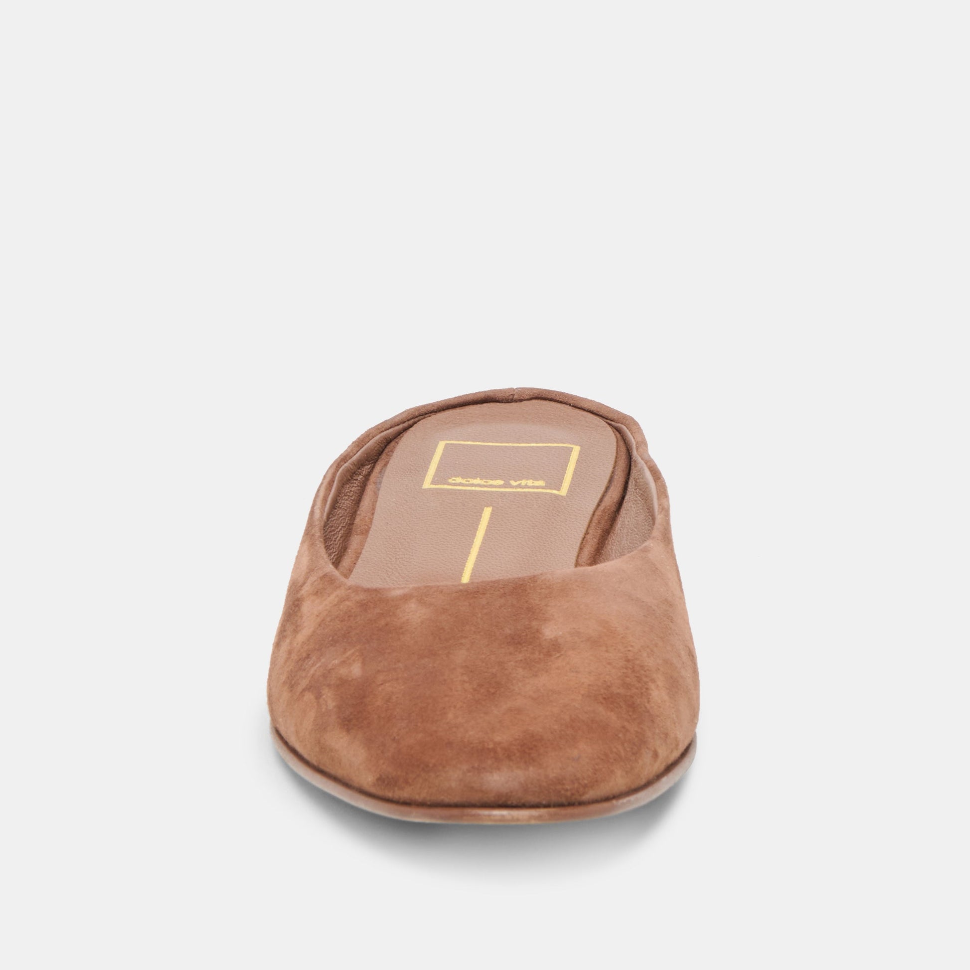 Dolce Vita Eila Dk Brown Suede Flats