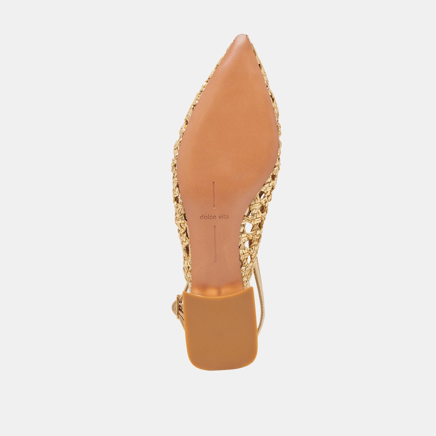 Dolce Vita CYNDI FLATS GOLD WOVEN