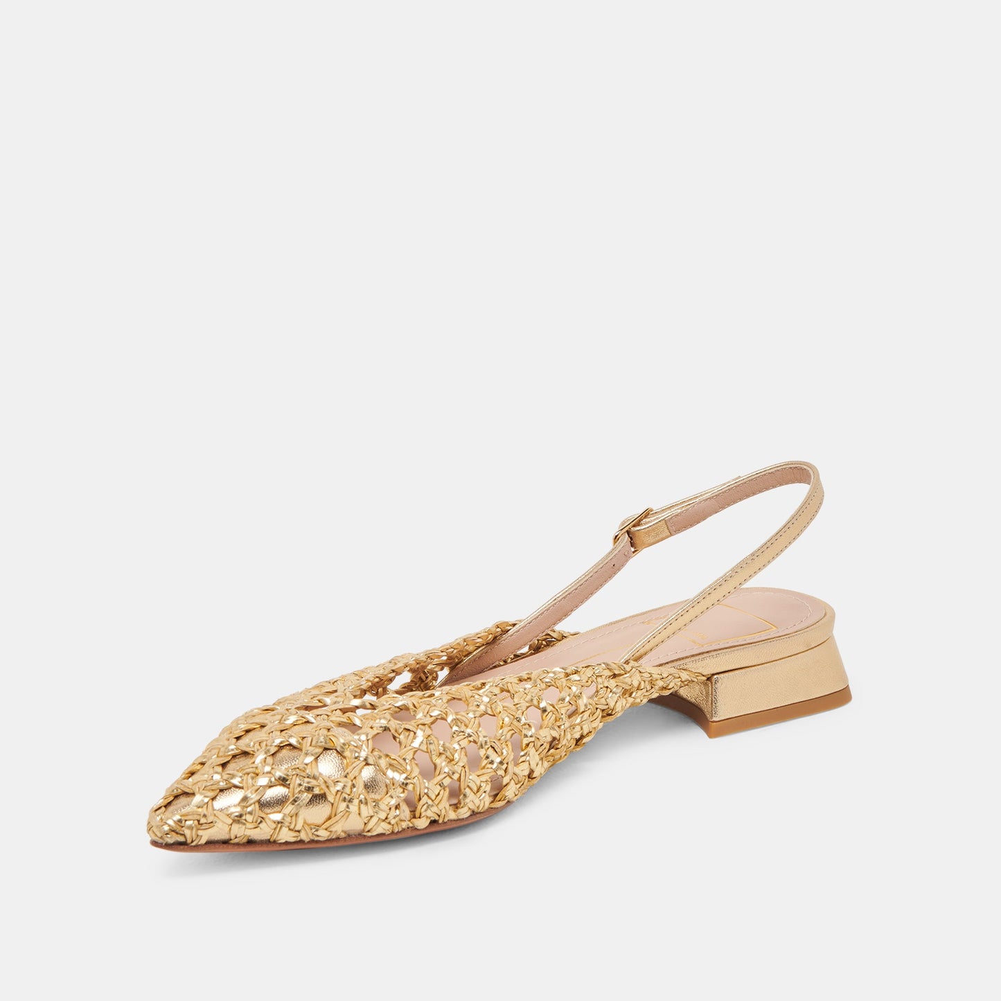 Dolce Vita CYNDI FLATS GOLD WOVEN