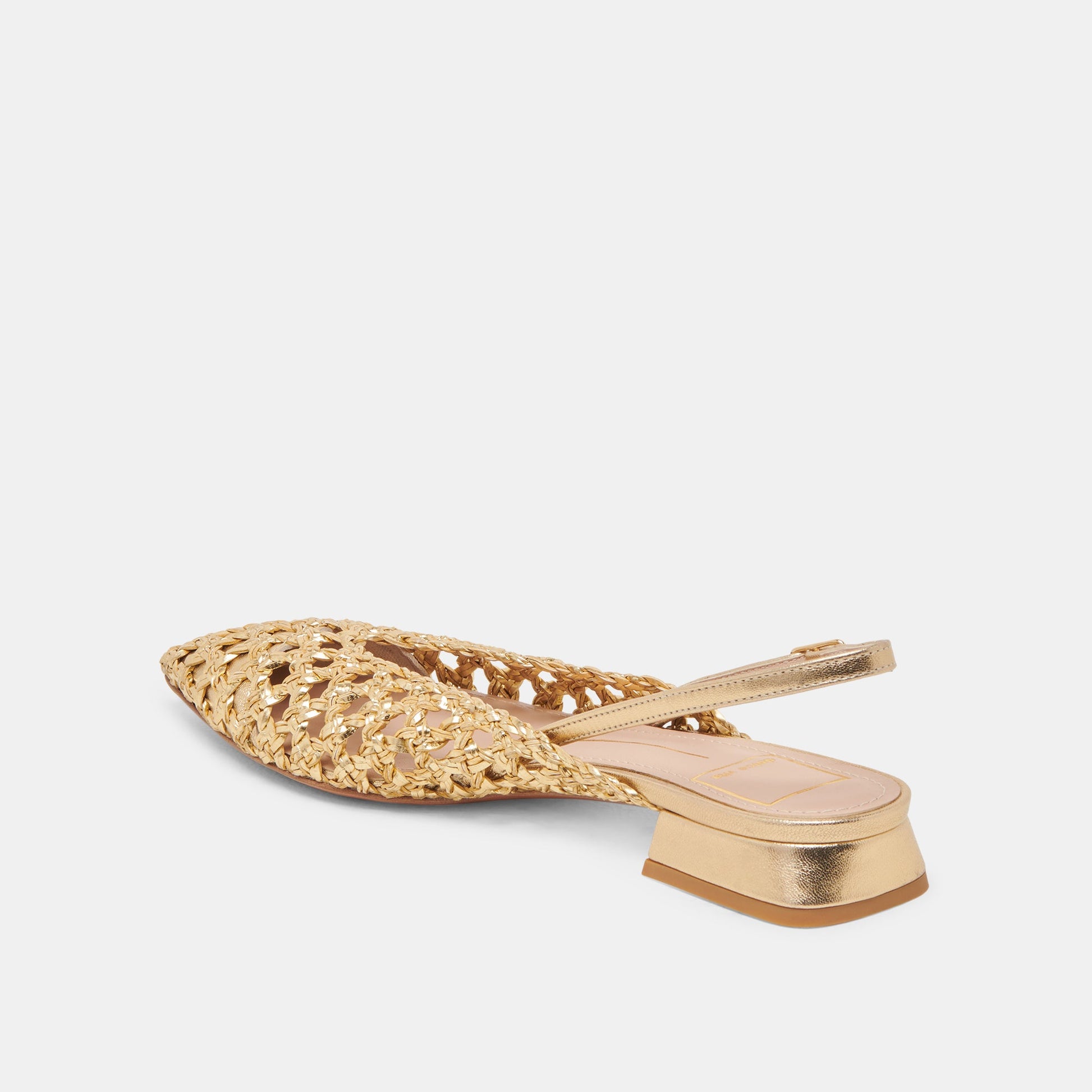 Dolce Vita CYNDI FLATS GOLD WOVEN