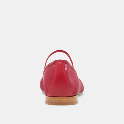 Dolce Vita CADEL BALLET FLATS CRIMSON MESH
