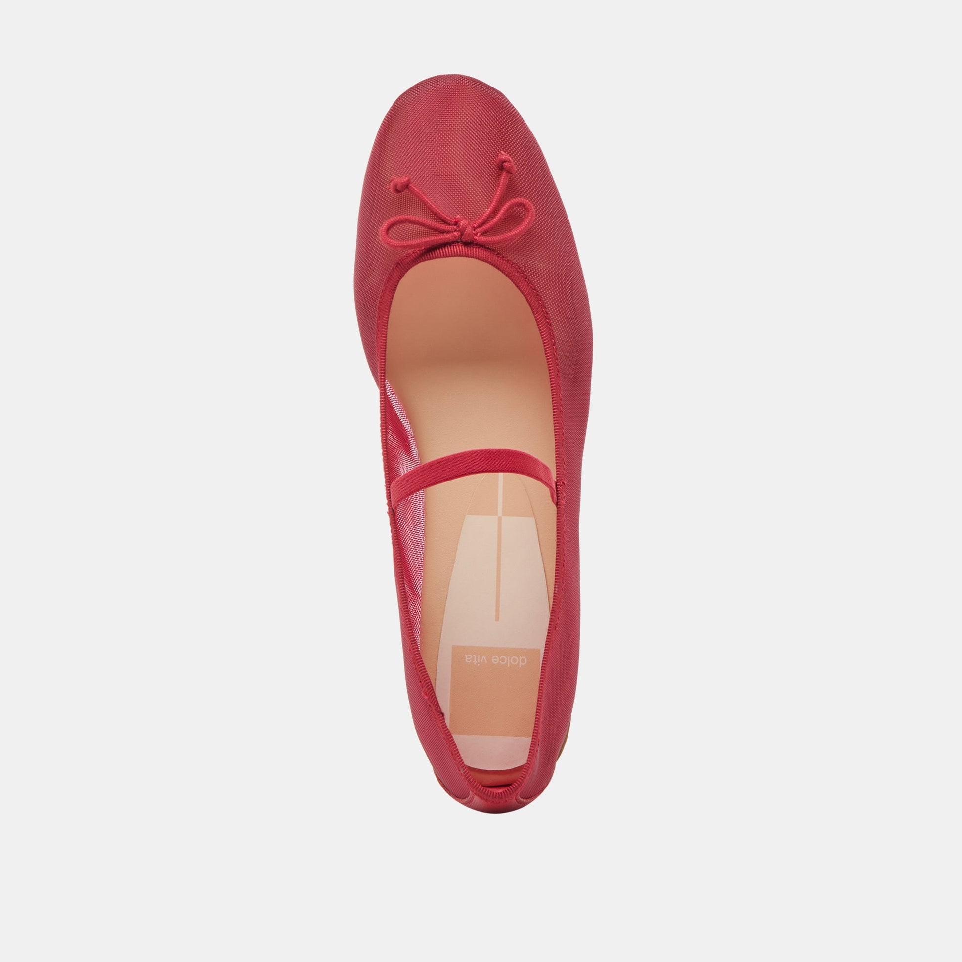Dolce Vita CADEL BALLET FLATS CRIMSON MESH