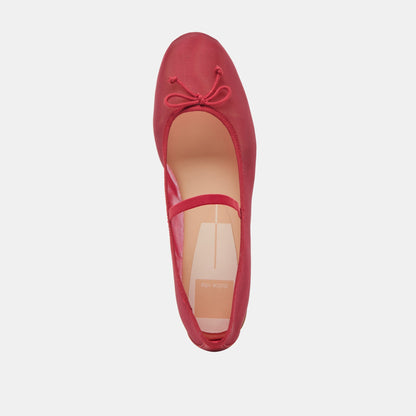 Dolce Vita CADEL BALLET FLATS CRIMSON MESH