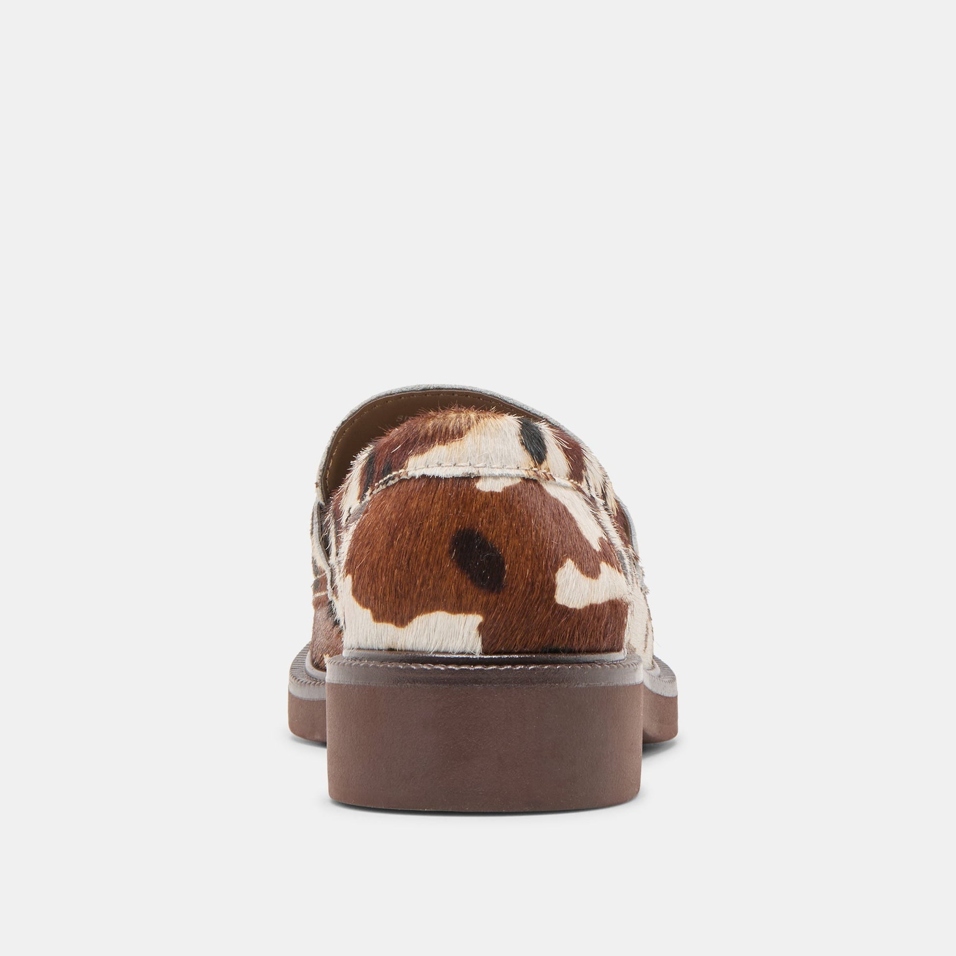 Dolce Vita Tiggy Cocoa Taurus Calf Hair Loafers