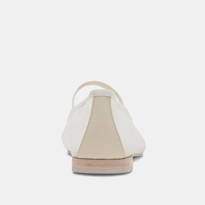 Dolce Vita CADEL BALLET FLATS IVORY MESH