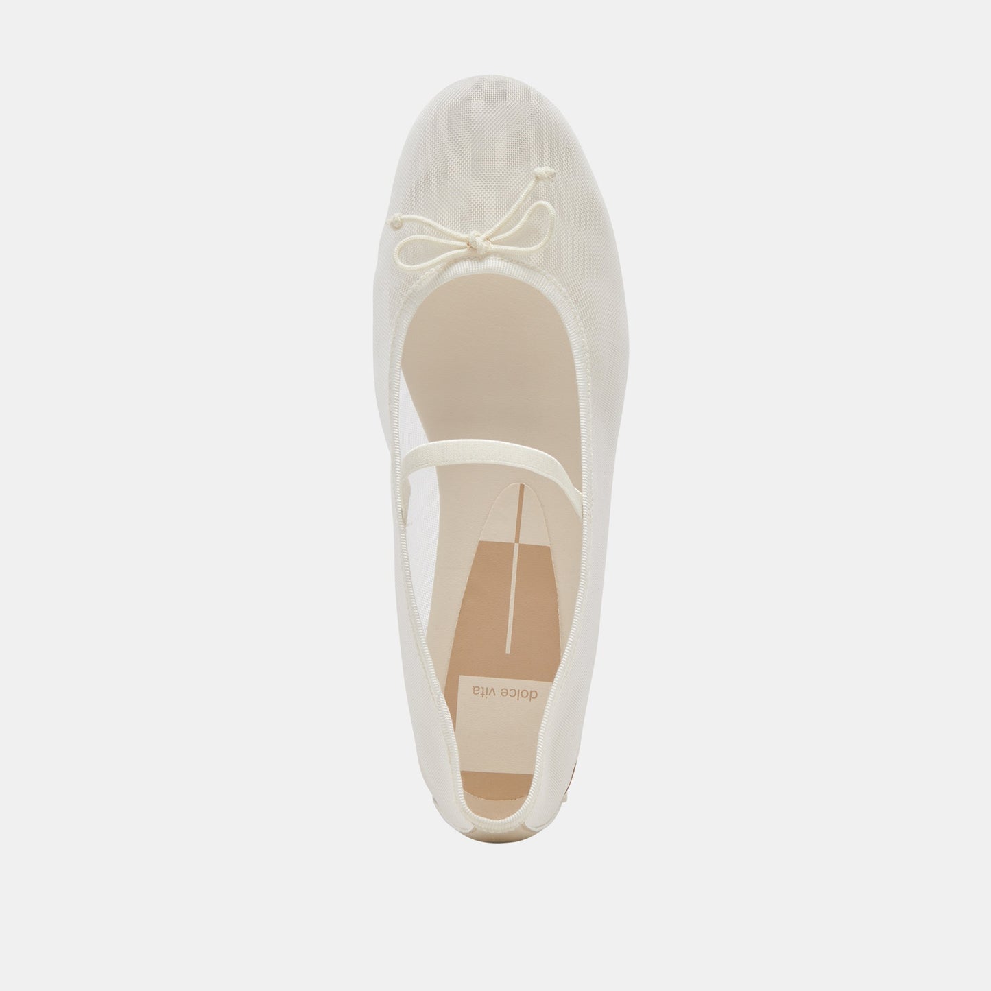 Dolce Vita CADEL BALLET FLATS IVORY MESH