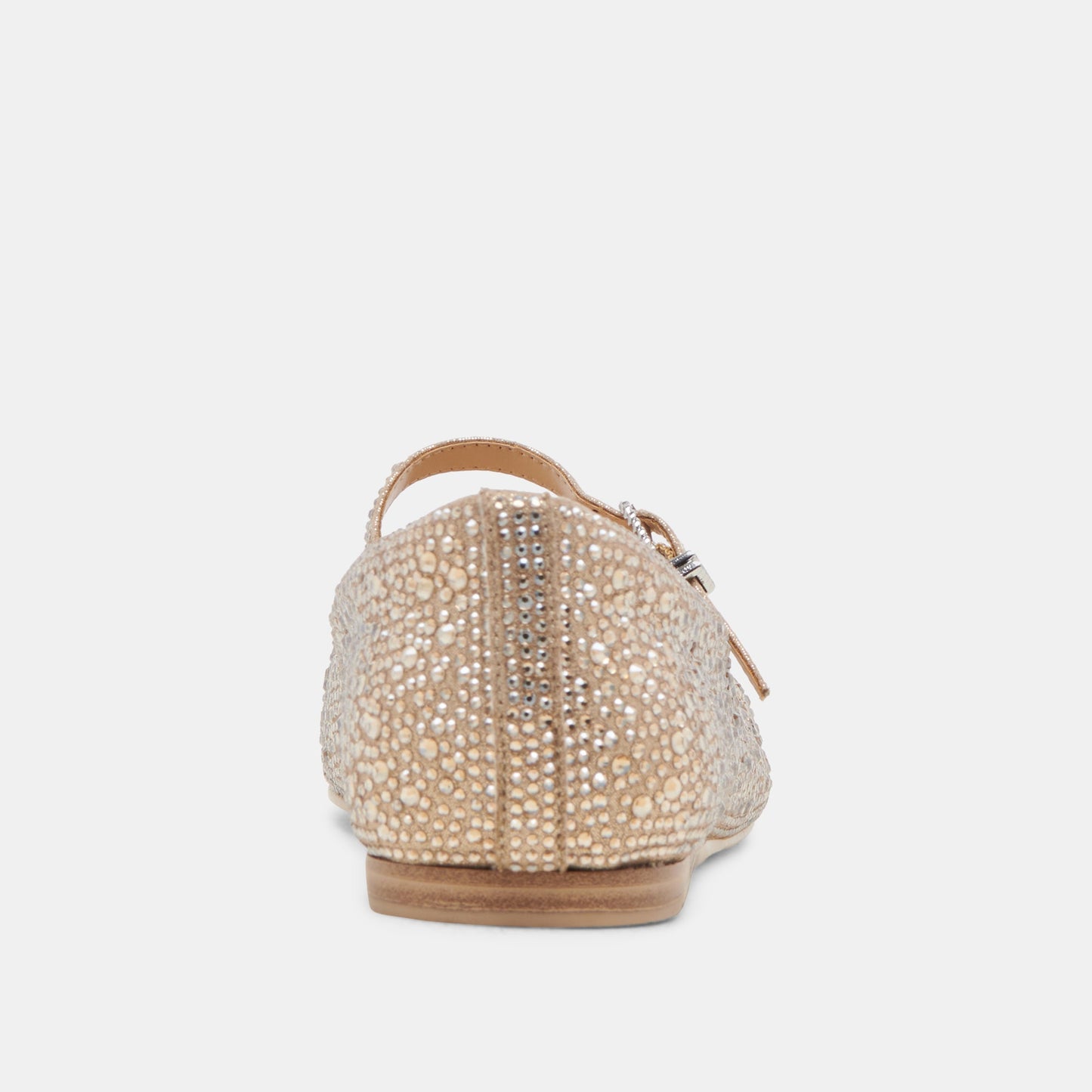 Dolce Vita REYES CRYSTAL BALLET FLATS LIGHT GOLD CRYSTAL