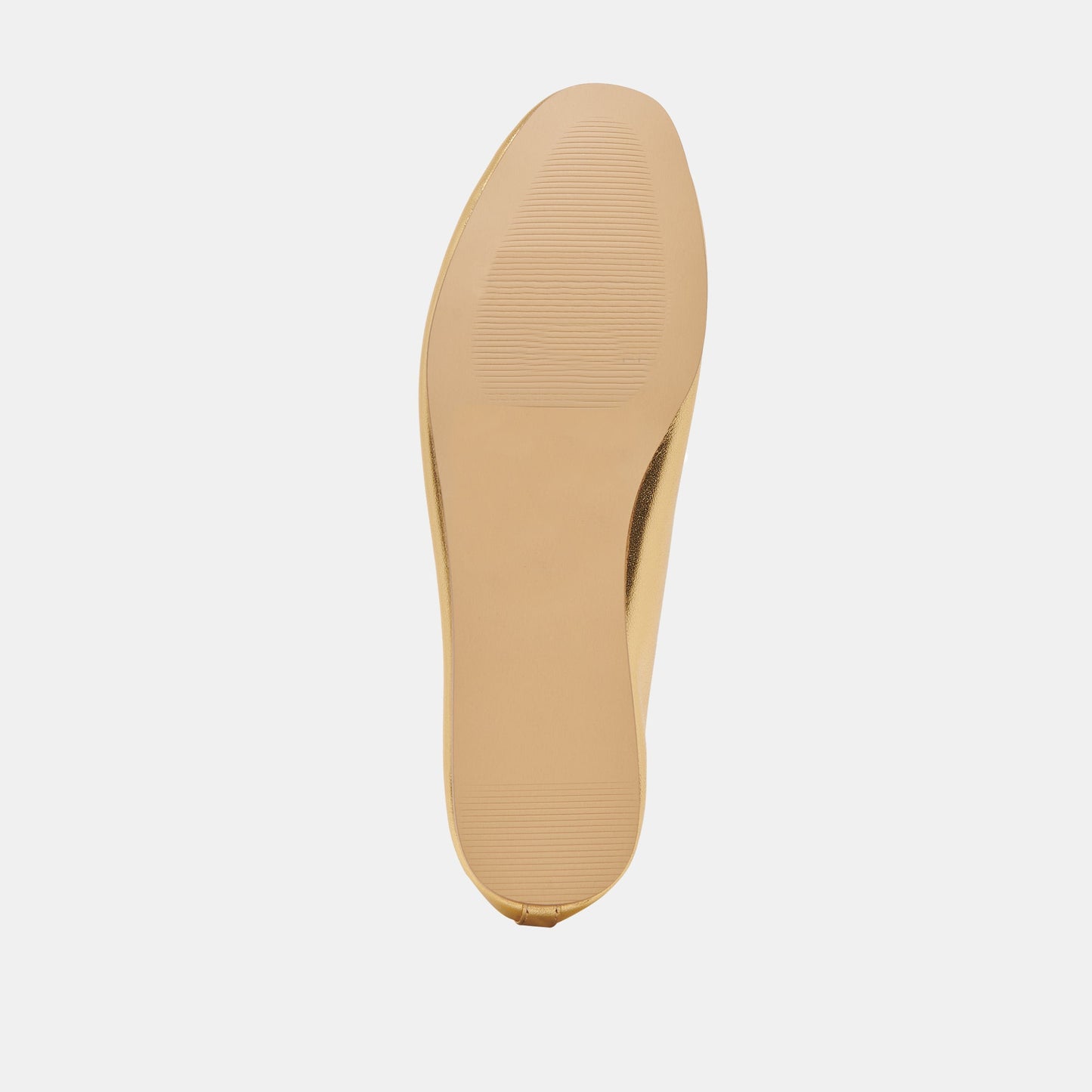 Dolce Vita Braidy Gold Metallic Leather Ballet Flats