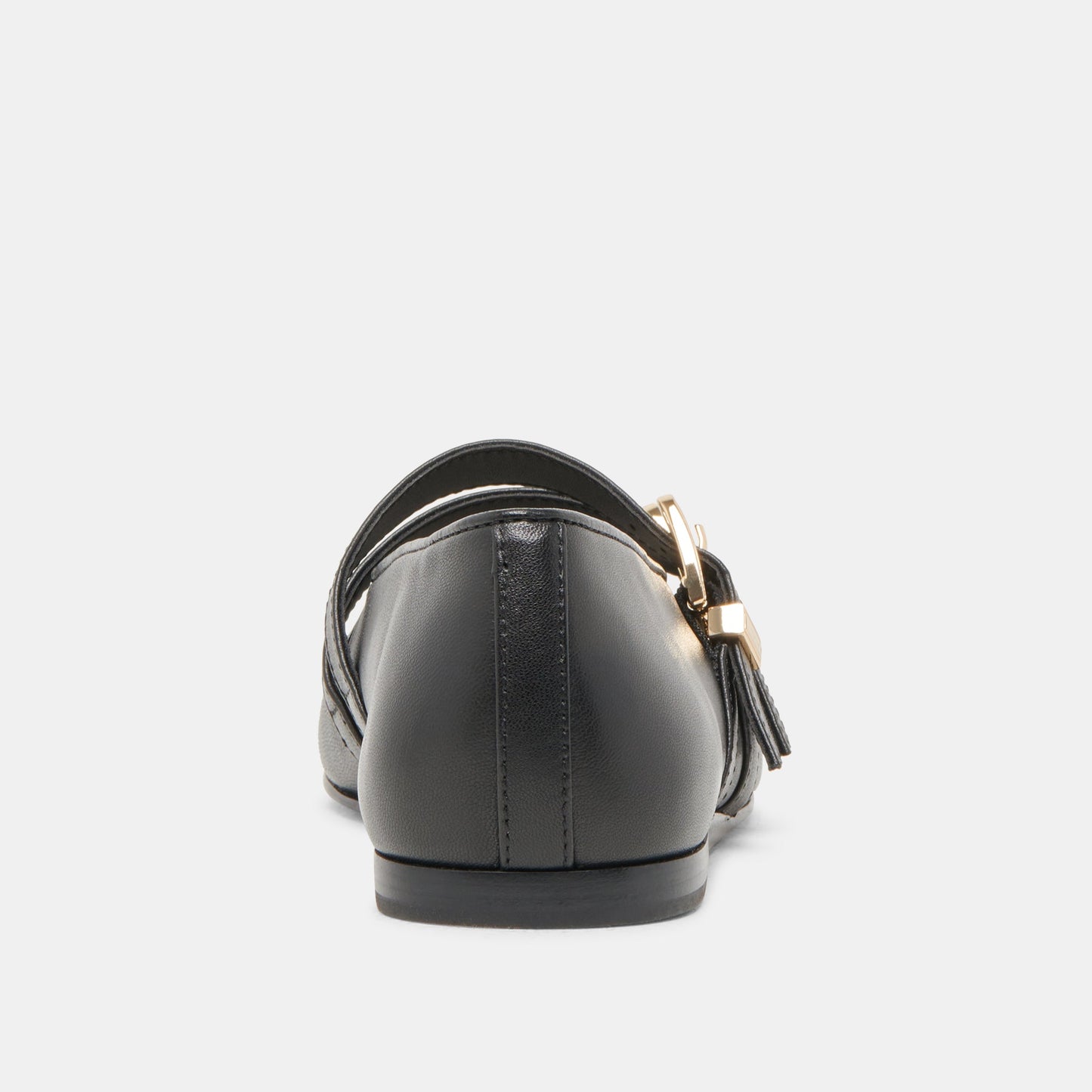 Dolce Vita BAYLEE WIDE BALLET FLATS BLACK LEATHER