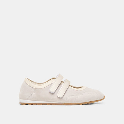 Dolce Vita Swan Taupe Suede Sneakers