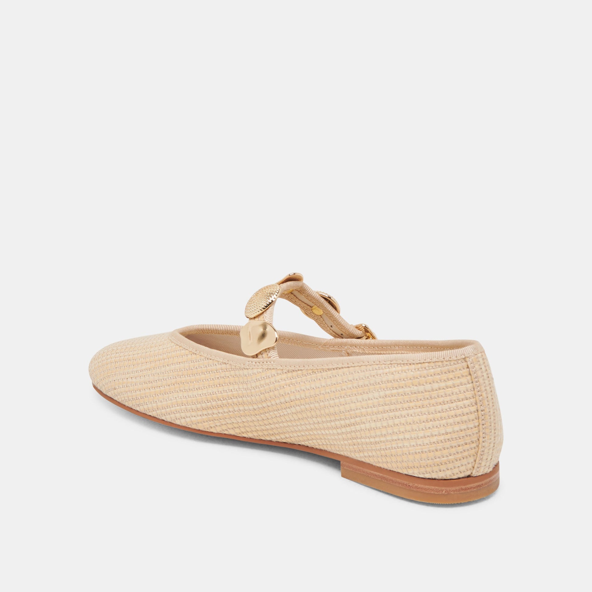 Dolce Vita RELAN BALLET FLATS LT NATURAL RAFFIA