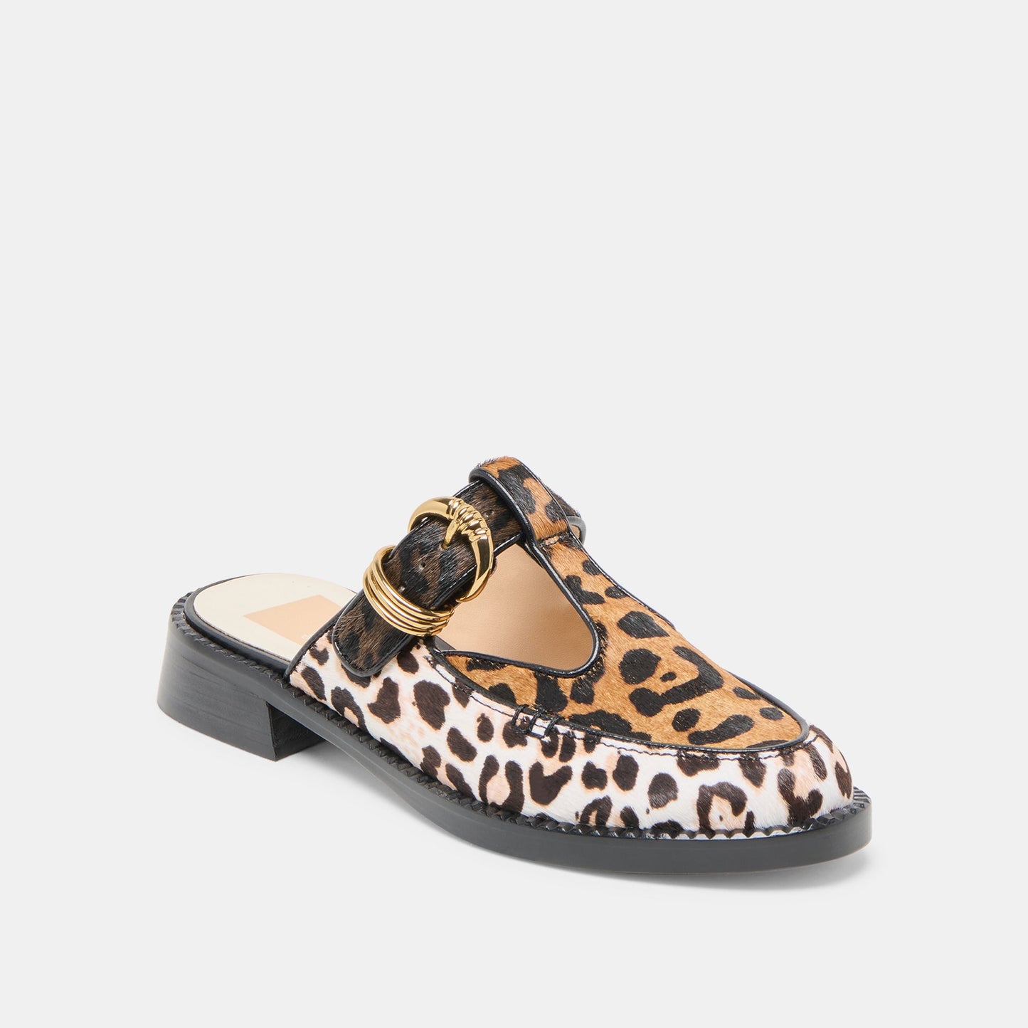 Dolce Vita Harlah Leopard Multi Calf Hair Flats