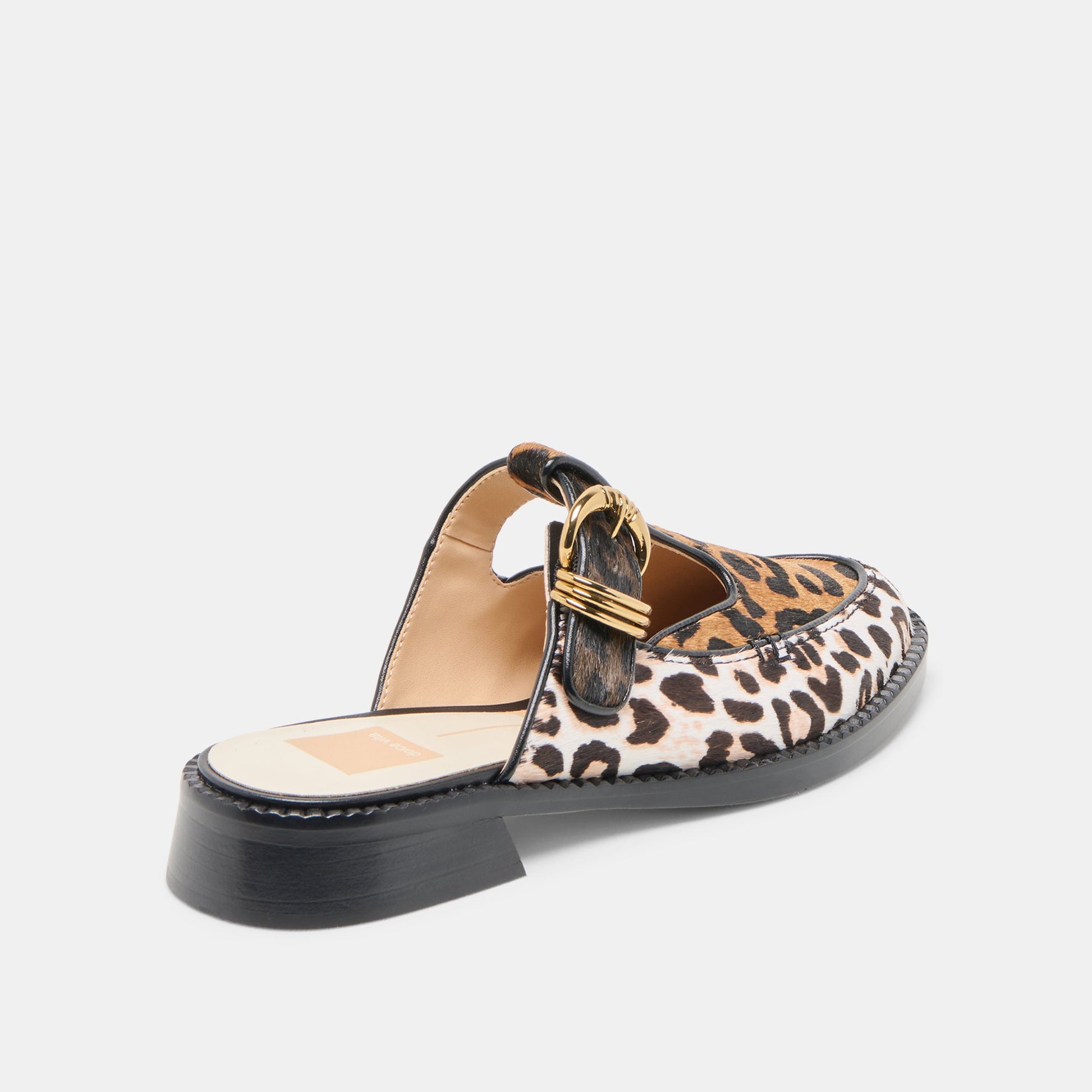 Dolce Vita Harlah Leopard Multi Calf Hair Flats