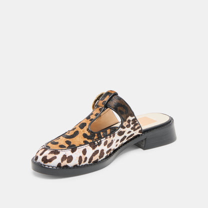 Dolce Vita Harlah Leopard Multi Calf Hair Flats