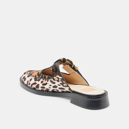 Dolce Vita Harlah Leopard Multi Calf Hair Flats