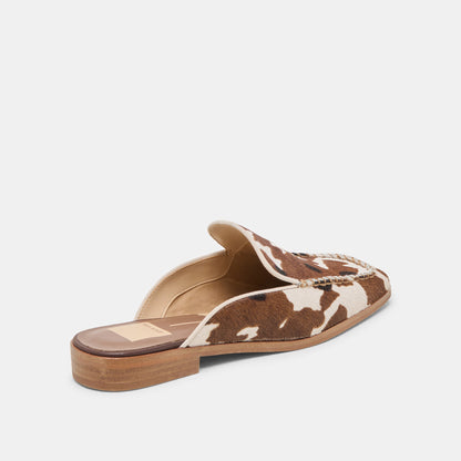 Dolce Vita Bradly Cocoa Taurus Calf Hair Flats