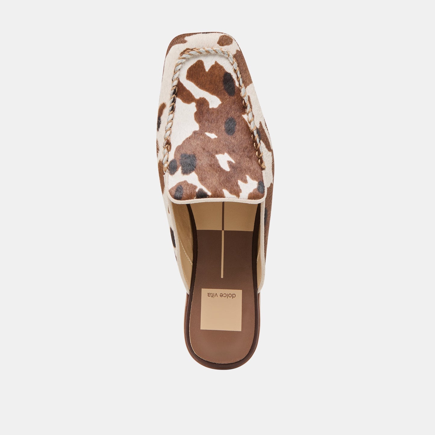 Dolce Vita Bradly Cocoa Taurus Calf Hair Flats