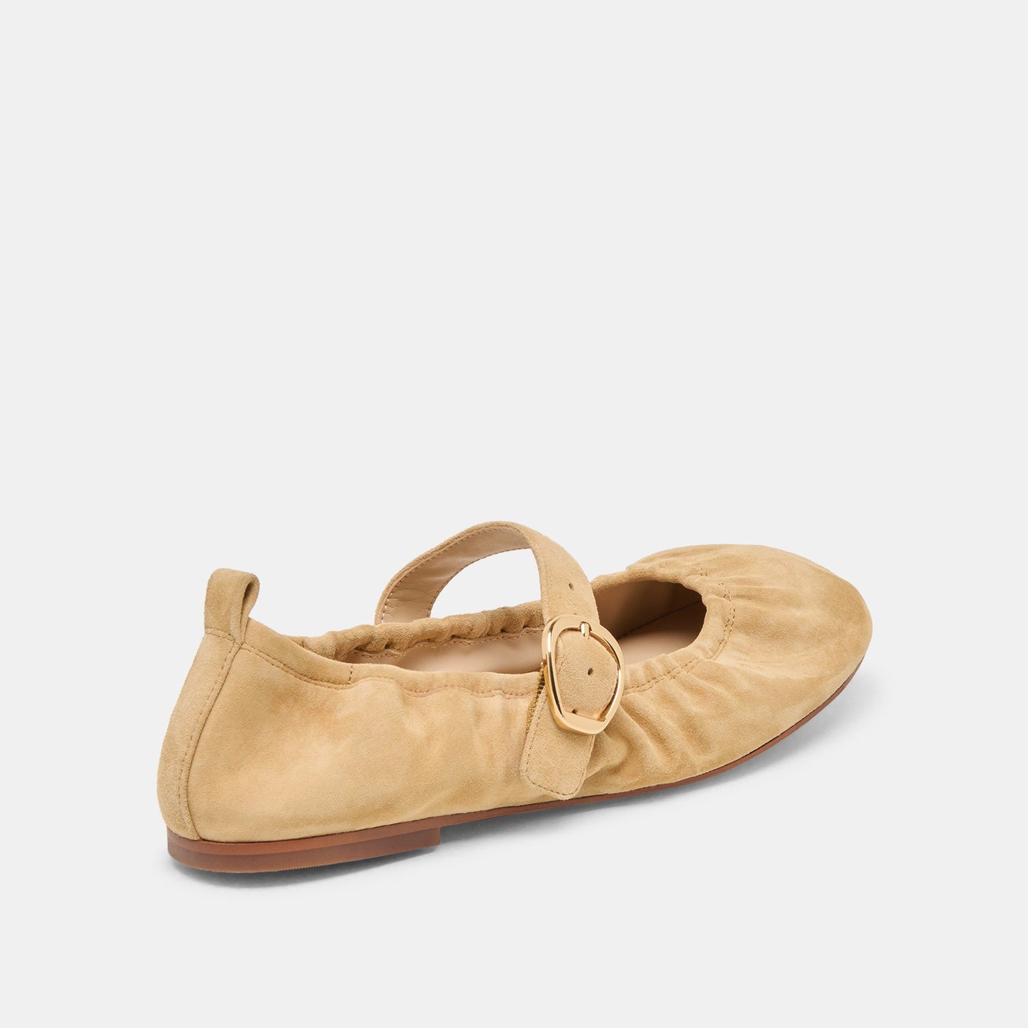 Dolce Vita Caely Honey Suede Ballet Flats