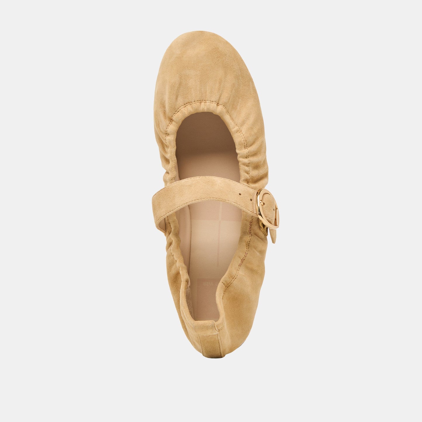 Dolce Vita Caely Honey Suede Ballet Flats