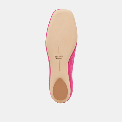 Dolce Vita VINNIE BALLET FLATS FUCHSIA SUEDE
