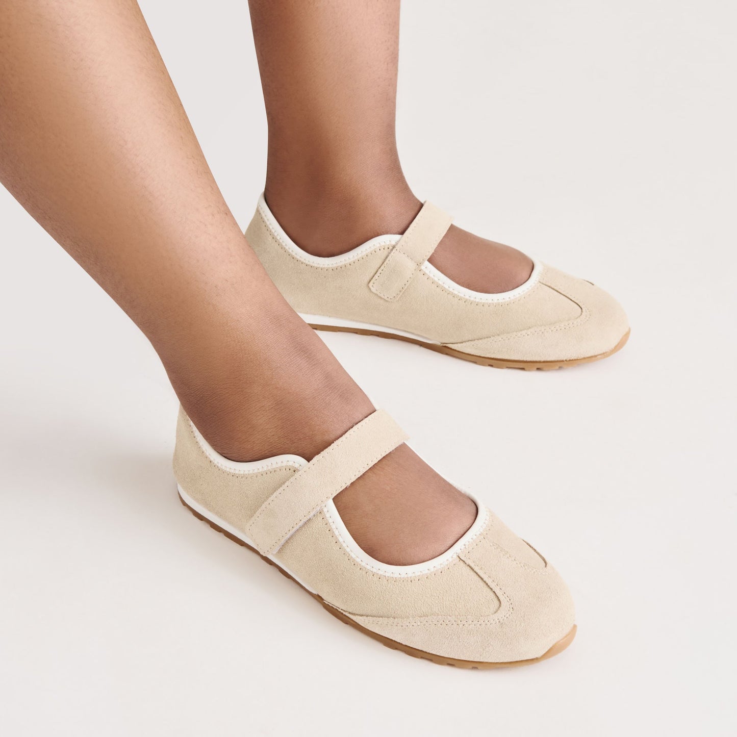 Dolce Vita Sofya Camel Suede Sneakers