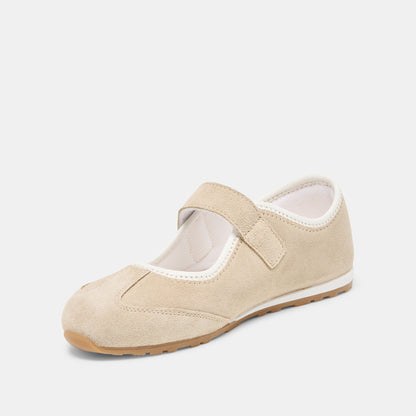 Dolce Vita Sofya Camel Suede Sneakers