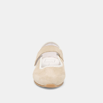 Dolce Vita Sofya Camel Suede Sneakers