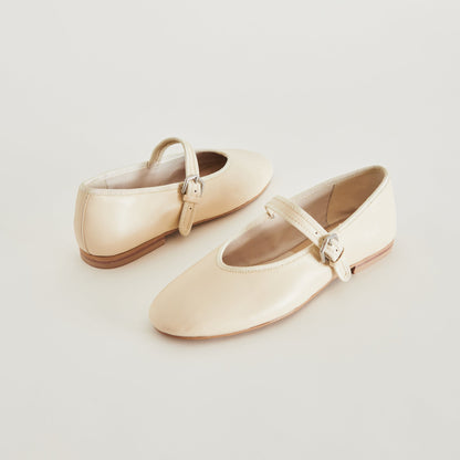 Dolce Vita ROSLYN BALLET FLATS CREME LEATHER