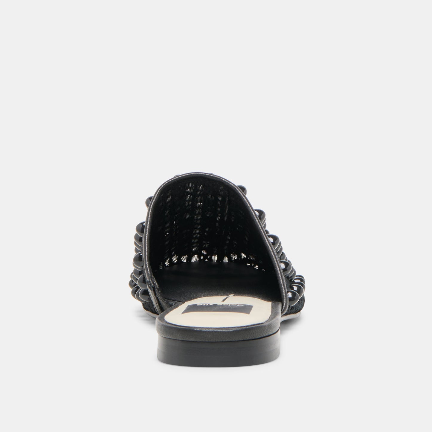 Dolce Vita Rova Bead Onyx Beaded Mesh Flats