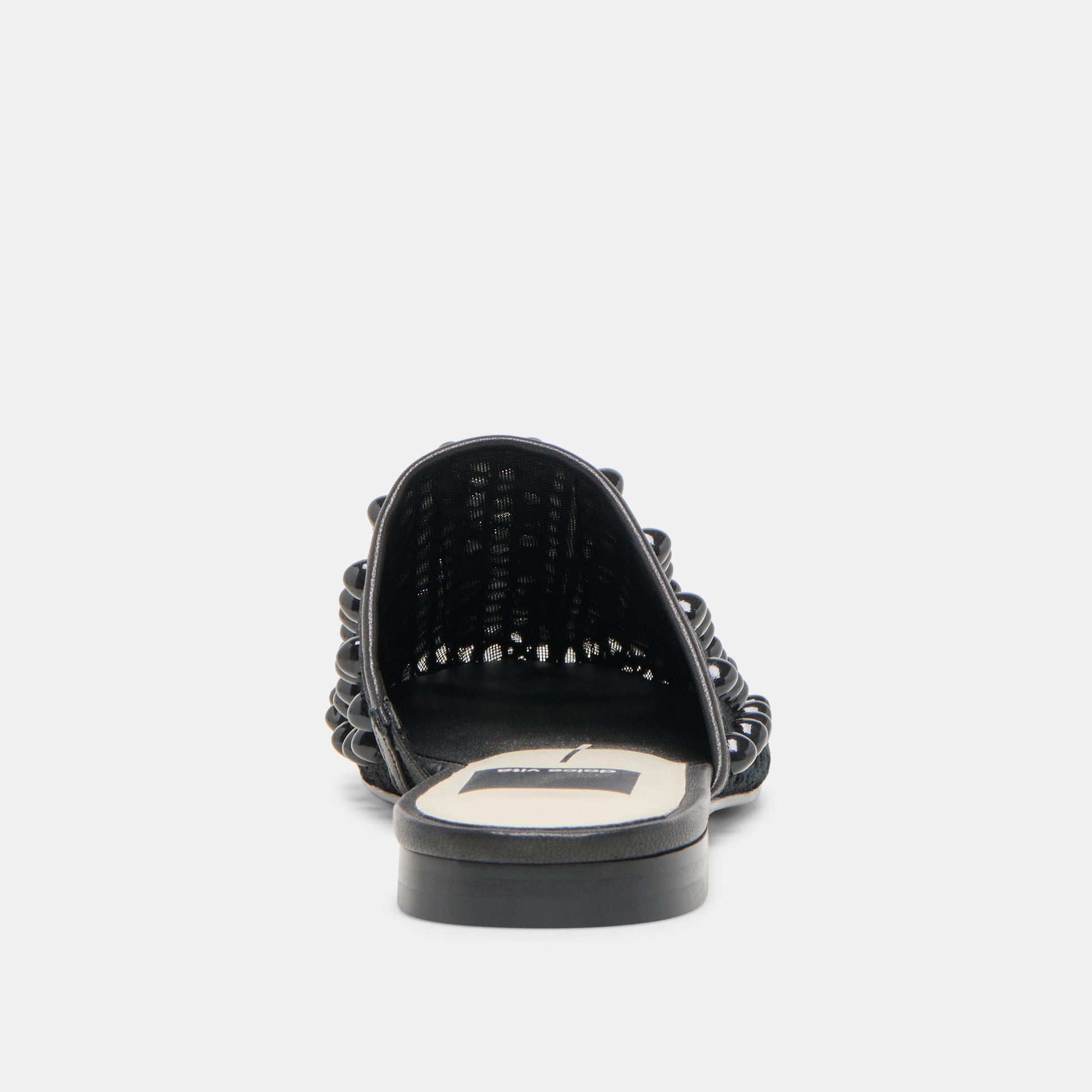 Dolce Vita Rova Bead Onyx Beaded Mesh Flats