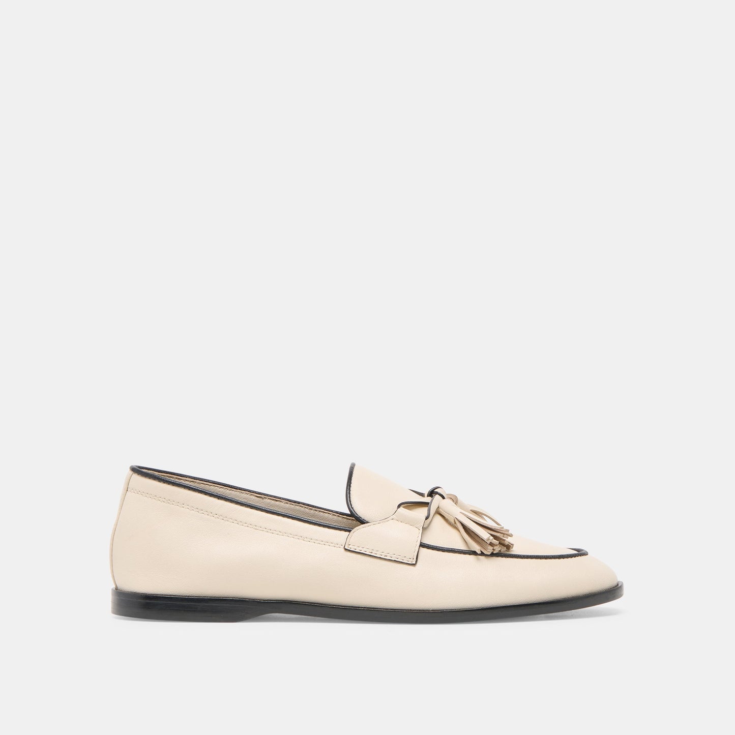 Dolce Vita Loklan Ivory Leather Loafers