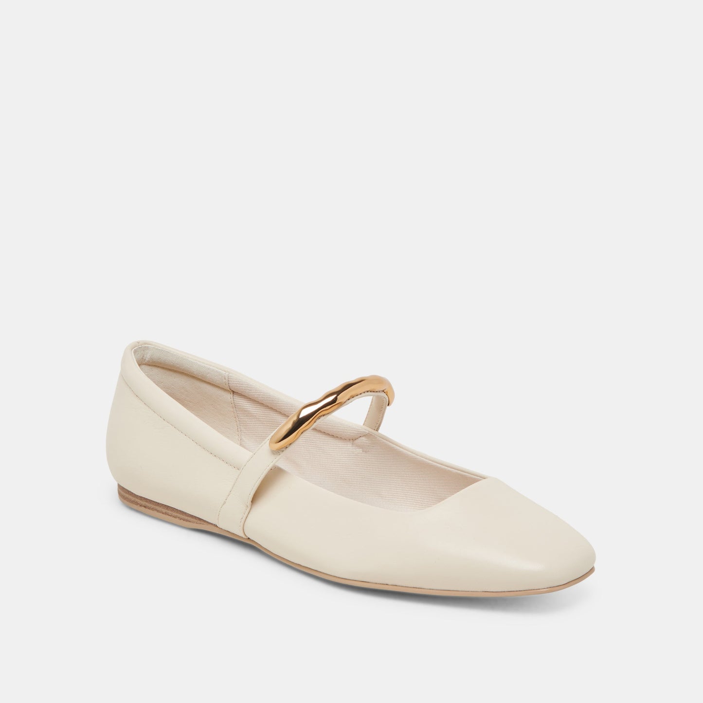 Dolce Vita RADYA BALLET FLATS CREME LEATHER