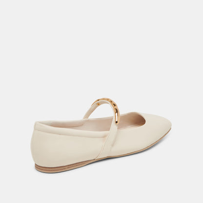 Dolce Vita RADYA BALLET FLATS CREME LEATHER