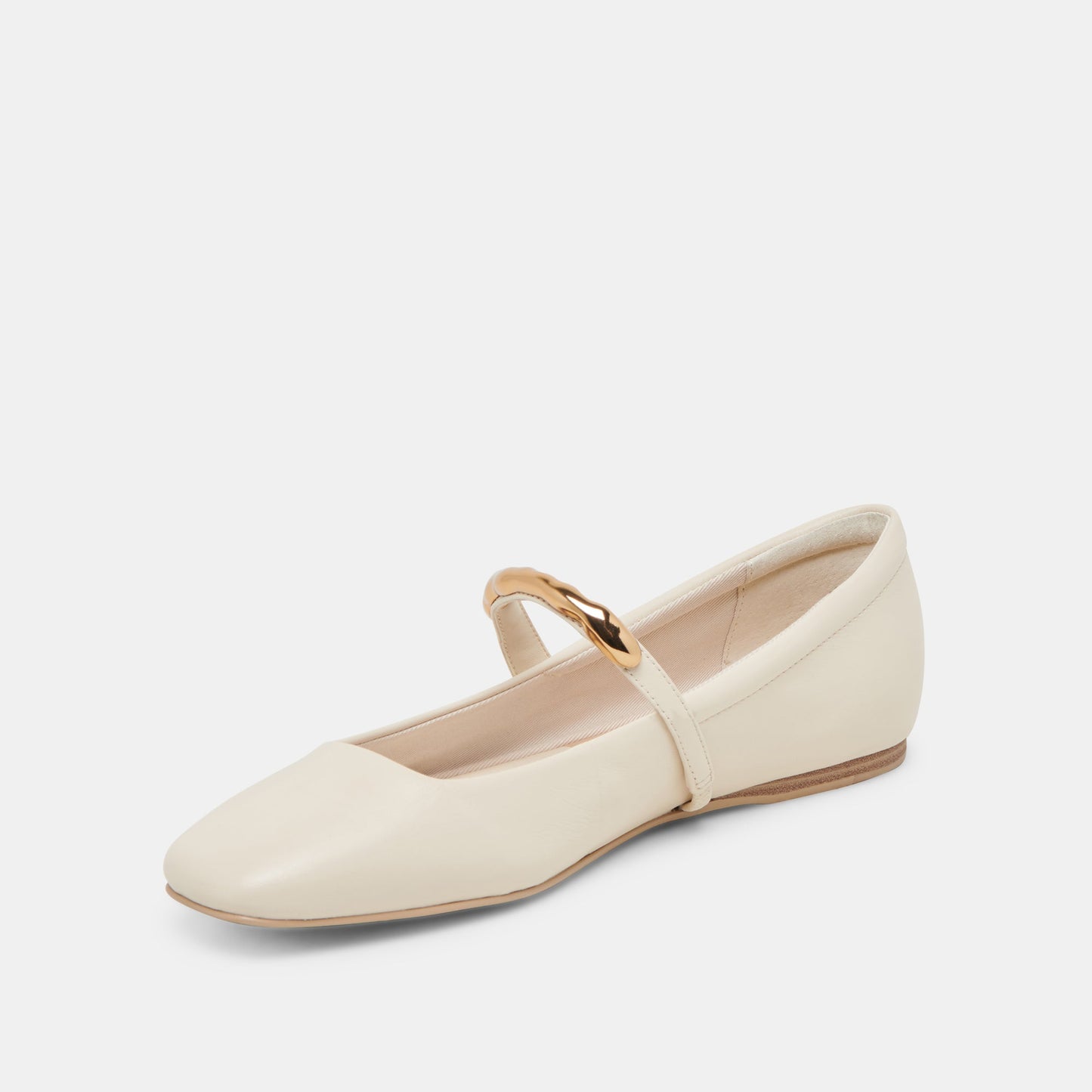 Dolce Vita RADYA BALLET FLATS CREME LEATHER
