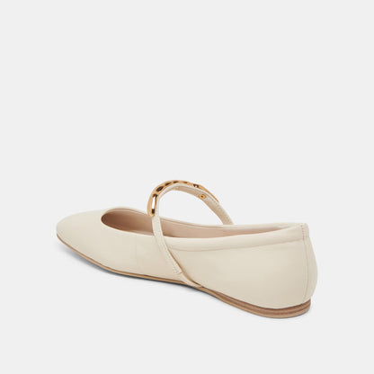 Dolce Vita RADYA BALLET FLATS CREME LEATHER