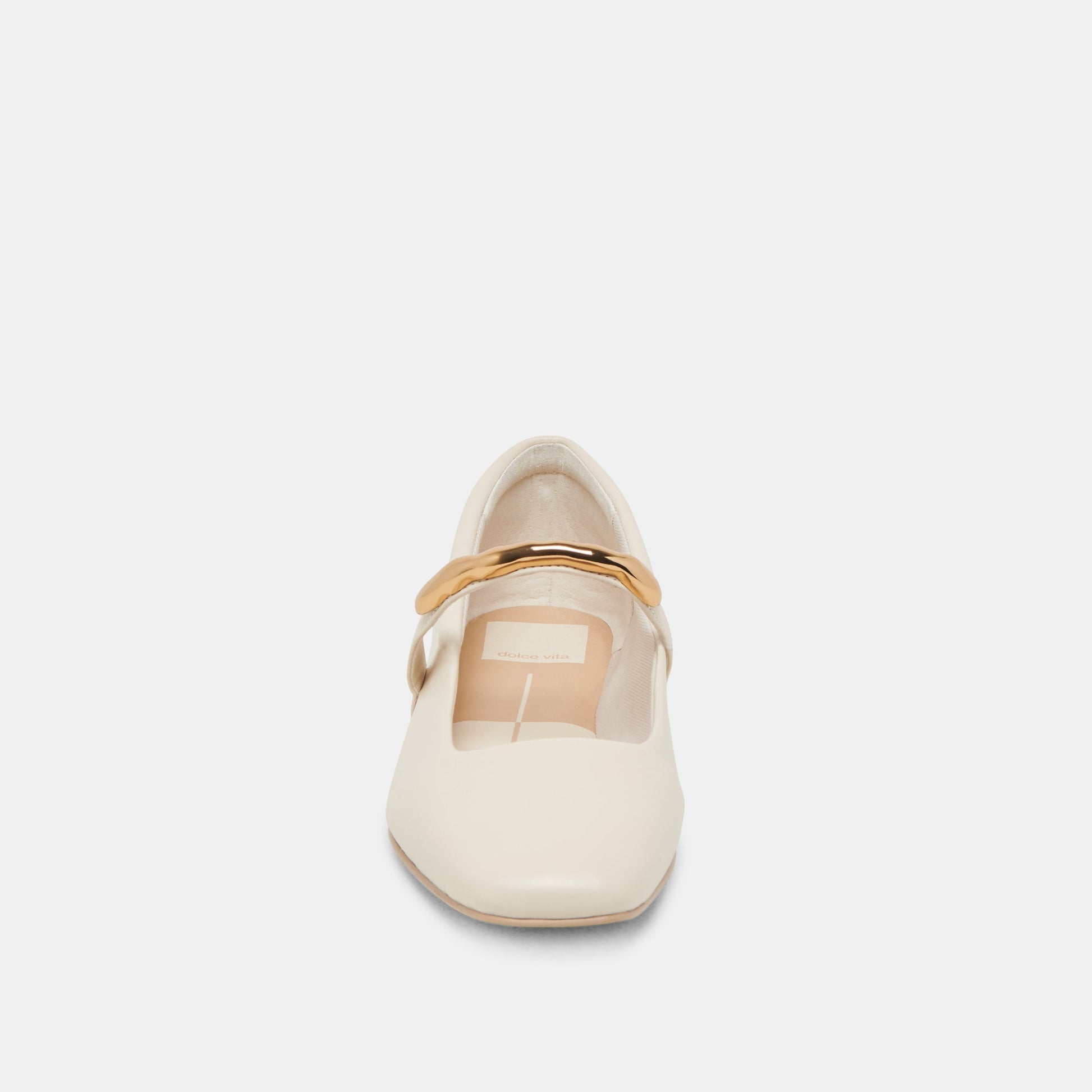 Dolce Vita RADYA BALLET FLATS CREME LEATHER