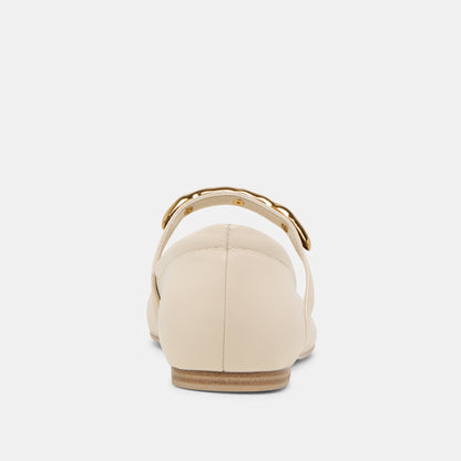 Dolce Vita RADYA BALLET FLATS CREME LEATHER