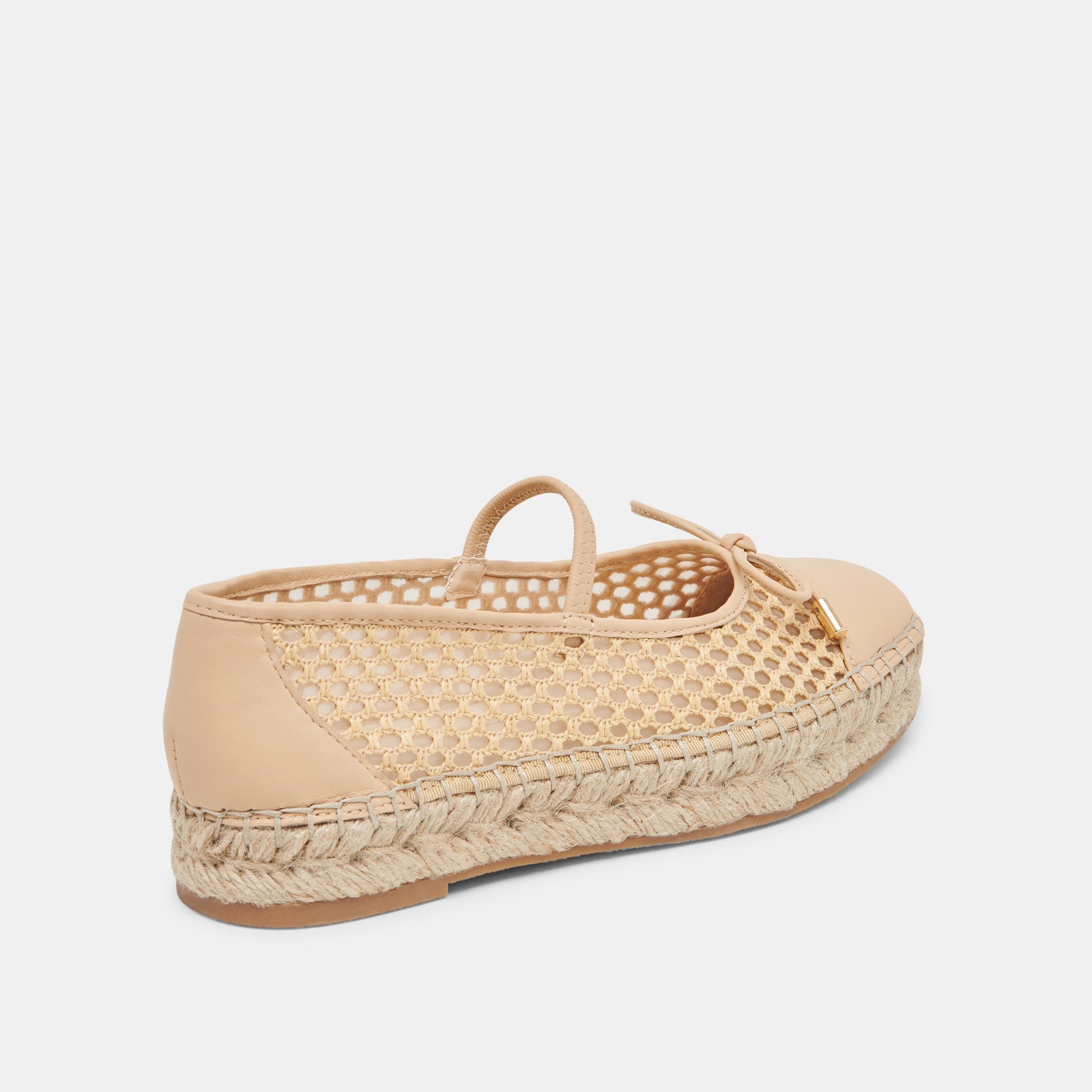 Dolce Vita CAMBRE BALLET FLATS LT NATURAL WOVEN MESH