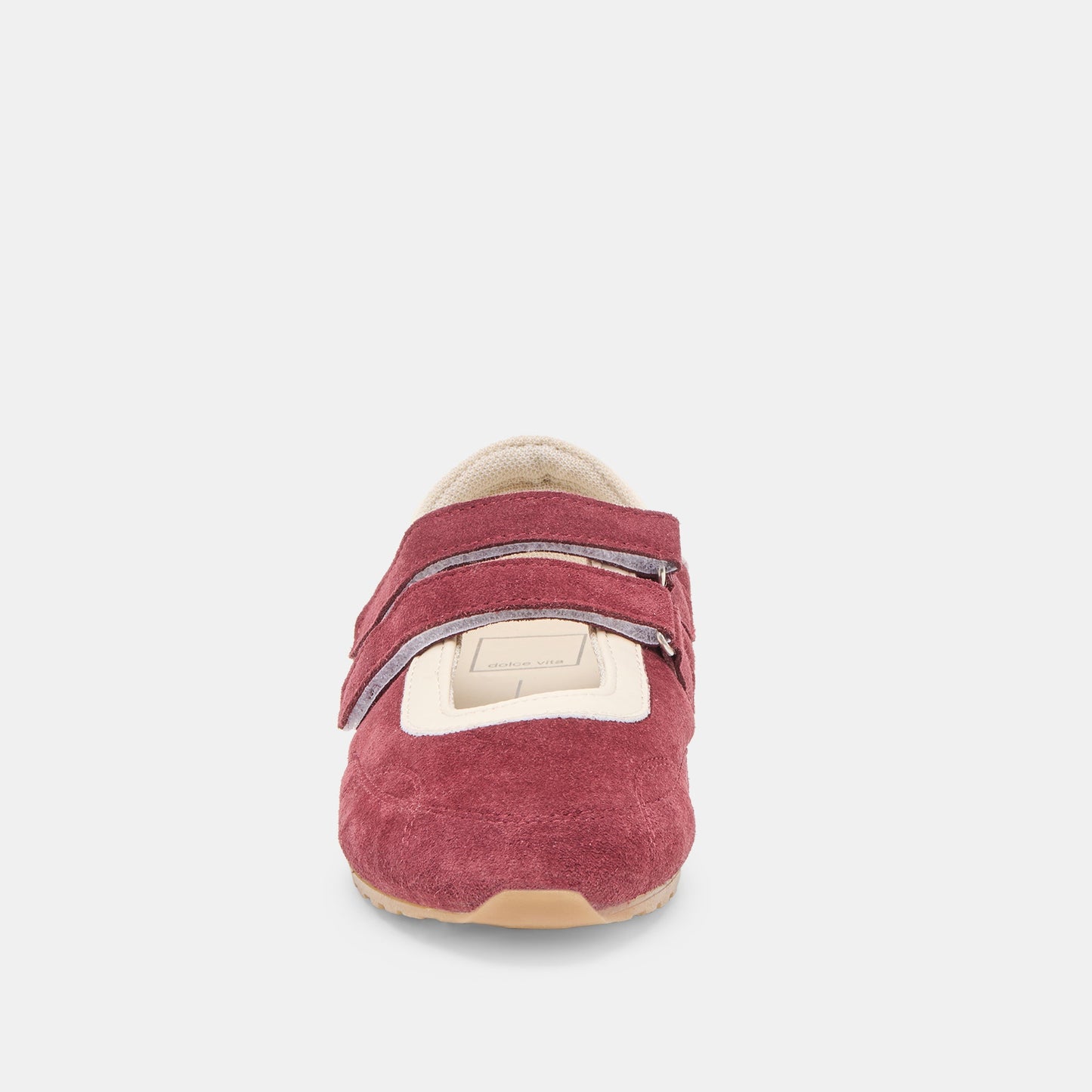 Dolce Vita Swan Burgundy Suede Sneakers
