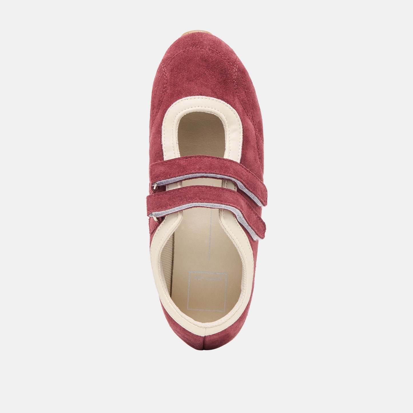 Dolce Vita Swan Burgundy Suede Sneakers