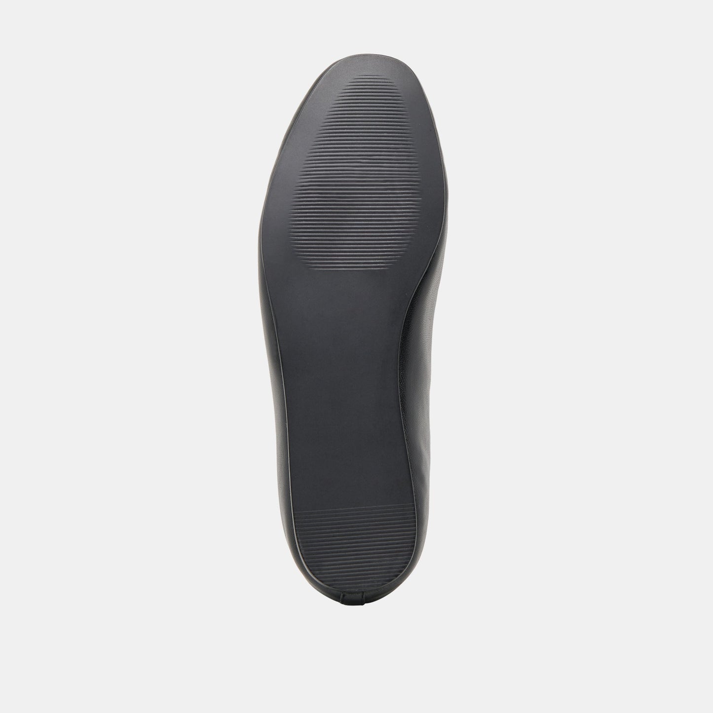 Dolce Vita Braidy Black Leather Ballet Flats